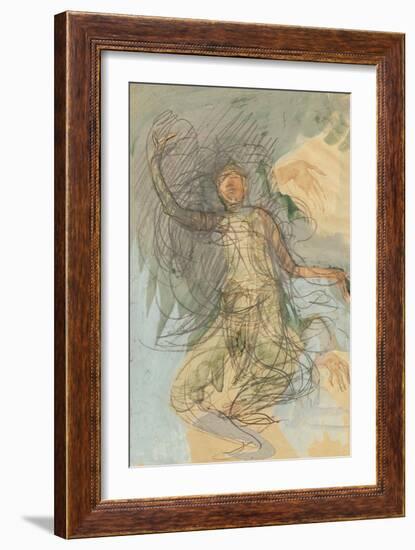 Cambodian Dancer-Auguste Rodin-Framed Giclee Print