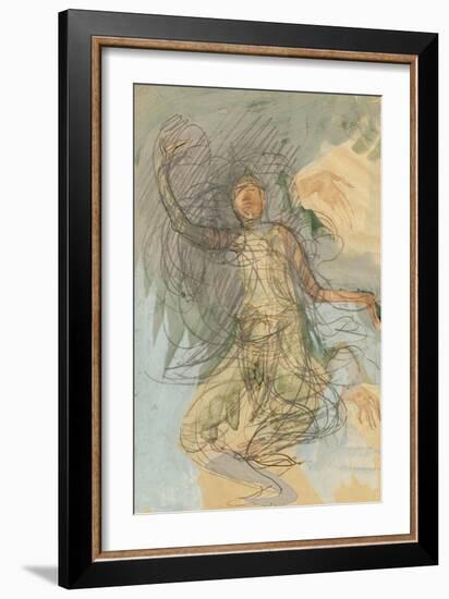 Cambodian Dancer-Auguste Rodin-Framed Giclee Print