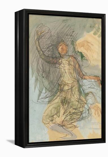 Cambodian Dancer-Auguste Rodin-Framed Premier Image Canvas