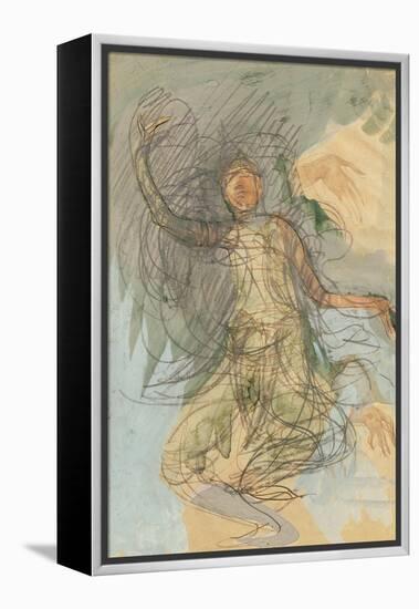 Cambodian Dancer-Auguste Rodin-Framed Premier Image Canvas