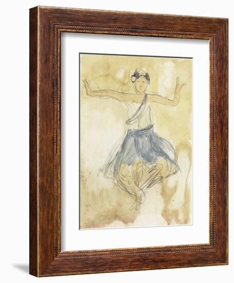 Cambodian Dancers-Auguste Rodin-Framed Art Print