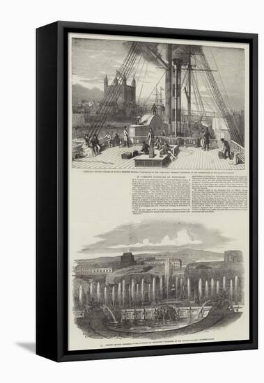 Cambon's Panorama of Versailles-Samuel Read-Framed Premier Image Canvas
