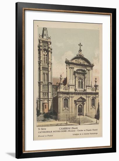 Cambrai, Cathedrale Notre Dame-null-Framed Giclee Print