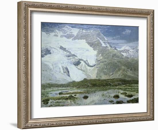 Cambrena Glacier, 1897-Filippo Carcano-Framed Giclee Print