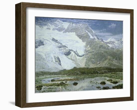 Cambrena Glacier, 1897-Filippo Carcano-Framed Giclee Print