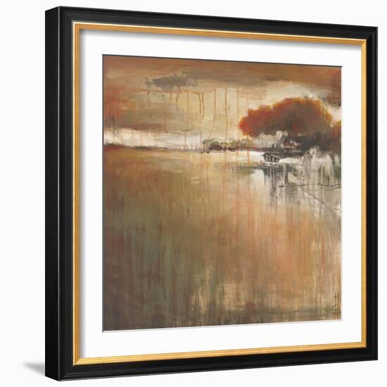 Cambria Fields II-Terri Burris-Framed Art Print