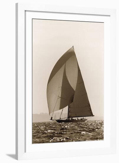 Cambria to Cowes-Ben Wood-Framed Giclee Print