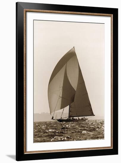 Cambria to Cowes-Ben Wood-Framed Giclee Print