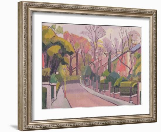 Cambrian Road, Richmond, 1913-4-Spencer Frederick Gore-Framed Giclee Print
