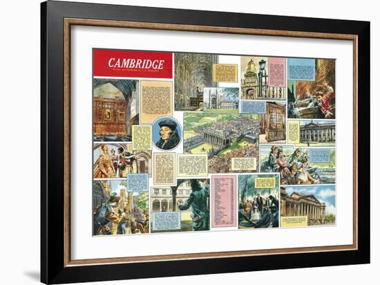 Cambridge, England-C.l. Doughty-Framed Giclee Print