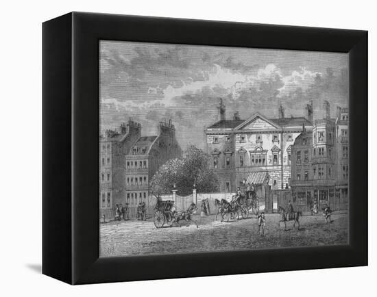 Cambridge House, Westminster, London, c1854 (1878)-Unknown-Framed Premier Image Canvas