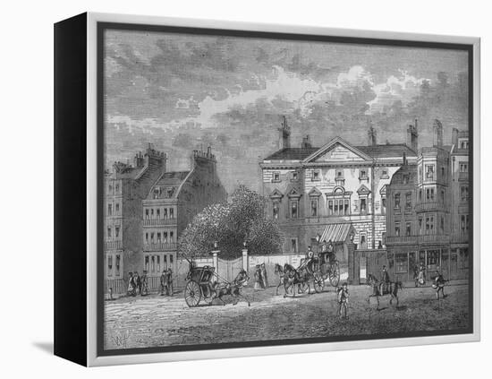 Cambridge House, Westminster, London, c1854 (1878)-Unknown-Framed Premier Image Canvas