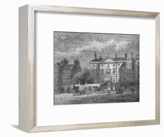 Cambridge House, Westminster, London, c1854 (1878)-Unknown-Framed Giclee Print