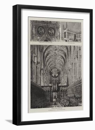 Cambridge Illustrated-Henry William Brewer-Framed Giclee Print