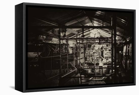 Cambridge Market-Tim Kahane-Framed Premier Image Canvas