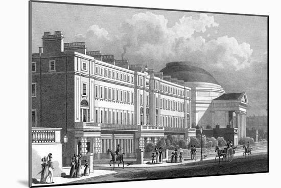 Cambridge Terrace-Thomas H Shepherd-Mounted Art Print