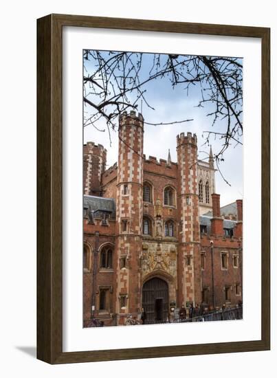 Cambridge University College-Tim Kahane-Framed Photographic Print