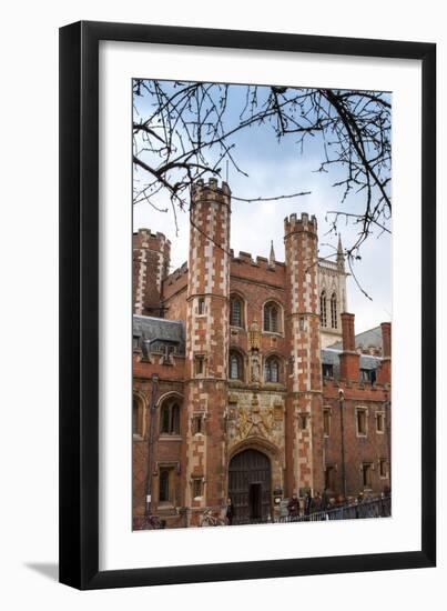 Cambridge University College-Tim Kahane-Framed Photographic Print