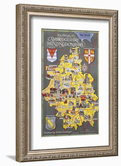 Cambridgeshire and Huntingdonshire-null-Framed Art Print