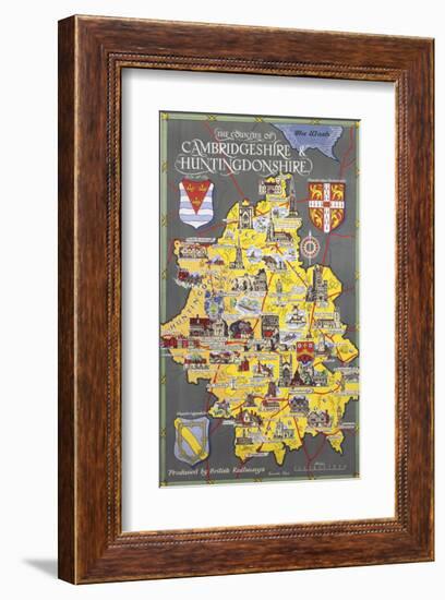 Cambridgeshire and Huntingdonshire-null-Framed Art Print