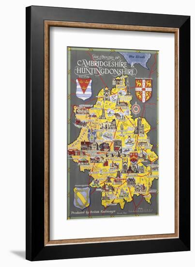 Cambridgeshire and Huntingdonshire-null-Framed Art Print