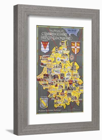 Cambridgeshire and Huntingdonshire-null-Framed Art Print