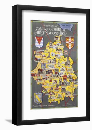 Cambridgeshire and Huntingdonshire-null-Framed Art Print