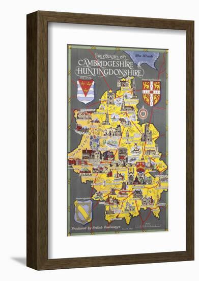 Cambridgeshire and Huntingdonshire-null-Framed Art Print