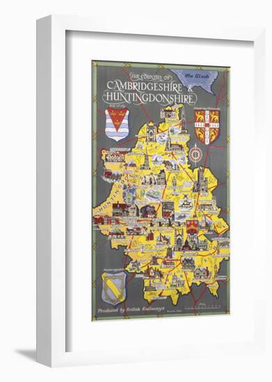 Cambridgeshire and Huntingdonshire-null-Framed Art Print