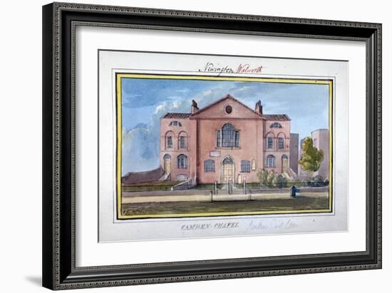 Camden Chapel, East Lane, Southwark, London, 1825-G Yates-Framed Giclee Print