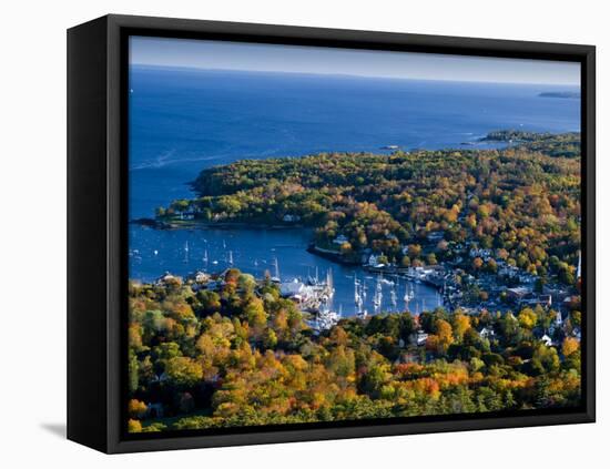 Camden, Maine, USA-Alan Copson-Framed Premier Image Canvas