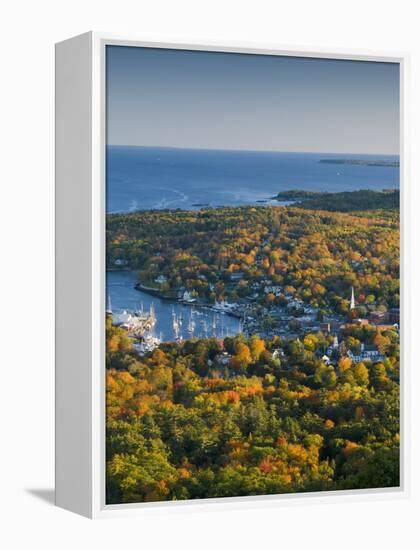 Camden, Maine, USA-Alan Copson-Framed Premier Image Canvas