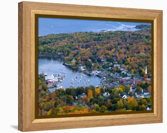 Camden, Maine, USA-Alan Copson-Framed Premier Image Canvas