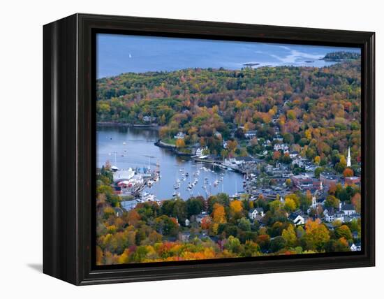 Camden, Maine, USA-Alan Copson-Framed Premier Image Canvas