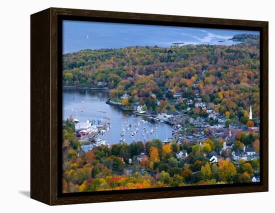 Camden, Maine, USA-Alan Copson-Framed Premier Image Canvas