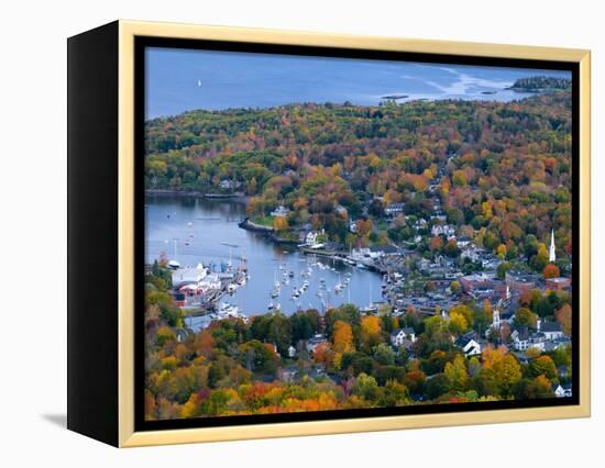 Camden, Maine, USA-Alan Copson-Framed Premier Image Canvas