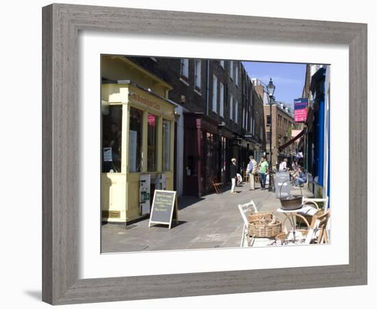 Camden Passage, known for its Antique Shops, Islington, London, England, United Kingdom, Europe-Ethel Davies-Framed Photographic Print