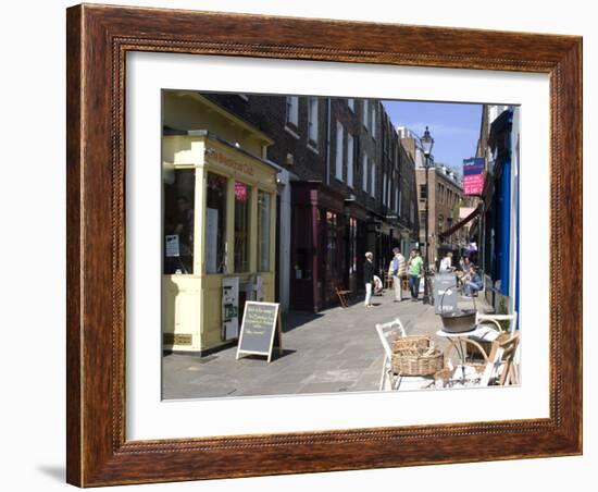 Camden Passage, known for its Antique Shops, Islington, London, England, United Kingdom, Europe-Ethel Davies-Framed Photographic Print