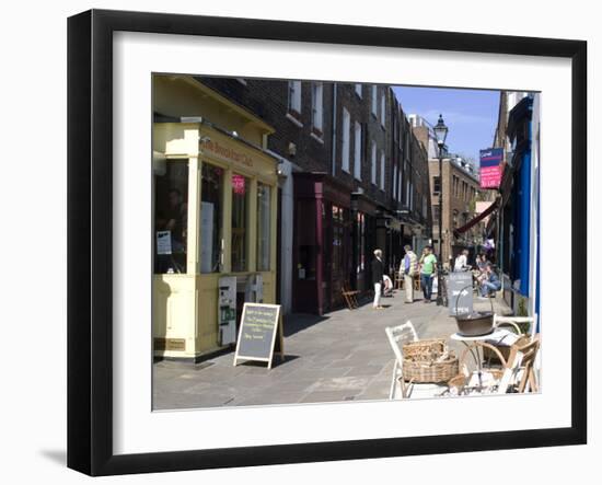 Camden Passage, known for its Antique Shops, Islington, London, England, United Kingdom, Europe-Ethel Davies-Framed Photographic Print