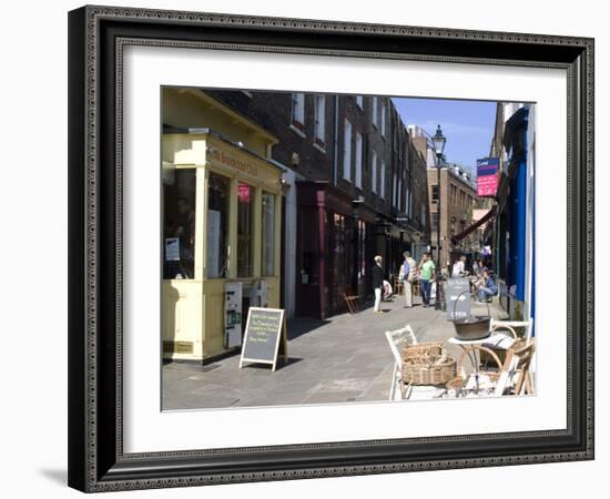 Camden Passage, known for its Antique Shops, Islington, London, England, United Kingdom, Europe-Ethel Davies-Framed Photographic Print