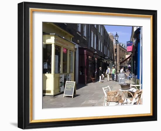 Camden Passage, known for its Antique Shops, Islington, London, England, United Kingdom, Europe-Ethel Davies-Framed Photographic Print