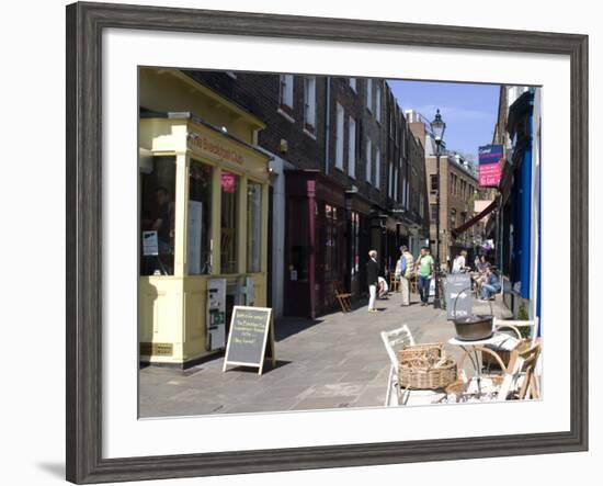 Camden Passage, known for its Antique Shops, Islington, London, England, United Kingdom, Europe-Ethel Davies-Framed Photographic Print