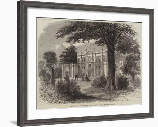Camden Place, Chiselhurst, the Residence of the Empress Eugenie-null-Framed Giclee Print