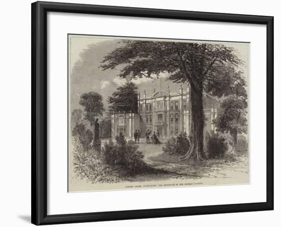 Camden Place, Chiselhurst, the Residence of the Empress Eugenie-null-Framed Giclee Print