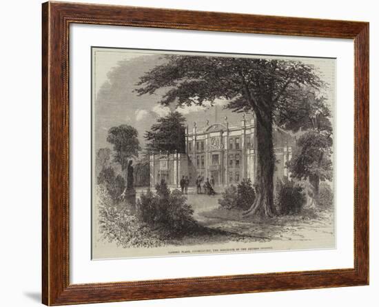 Camden Place, Chiselhurst, the Residence of the Empress Eugenie-null-Framed Giclee Print