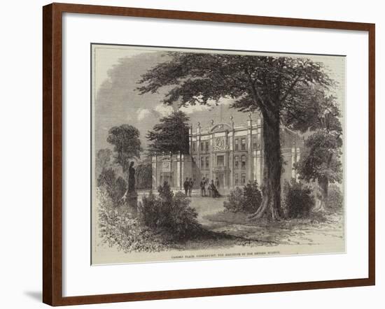 Camden Place, Chiselhurst, the Residence of the Empress Eugenie-null-Framed Giclee Print