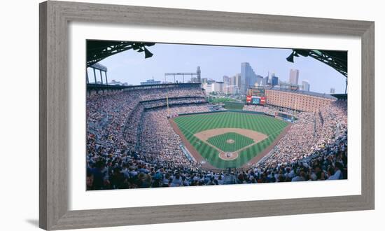 Camden Yard Stadium, Baltimore, Orioles V. Rangers, Maryland-null-Framed Photographic Print