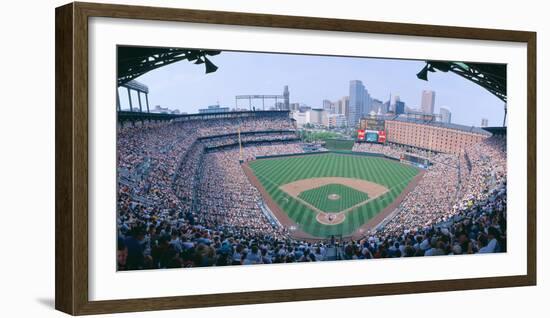 Camden Yard Stadium, Baltimore, Orioles V. Rangers, Maryland-null-Framed Photographic Print