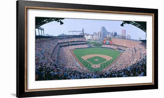 Camden Yard Stadium, Baltimore, Orioles V. Rangers, Maryland-null-Framed Photographic Print