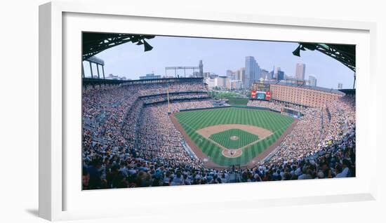 Camden Yard Stadium, Baltimore, Orioles V. Rangers, Maryland-null-Framed Photographic Print